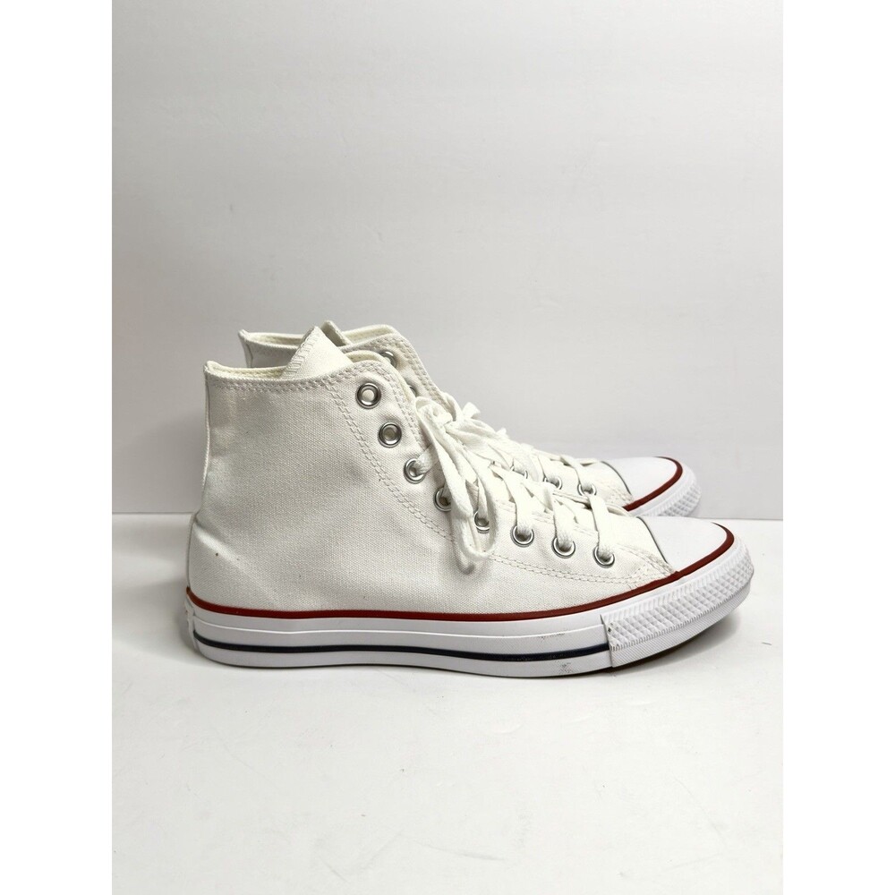 CONVERSE CHUCK TAYLOR ALL STAR HI M7650 White Shoe Men's 7 Women's 9 NWOT